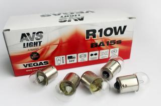 A78329SЛампа AVS Vegas 24V.R10W(BA15S) BOX(10шт)