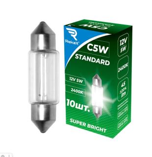 Лампа накаливания Rekzit Standard C5W 12V5W 11x36