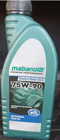MABANOL Radon Gear GL5 75W-90 синт 1л (16)