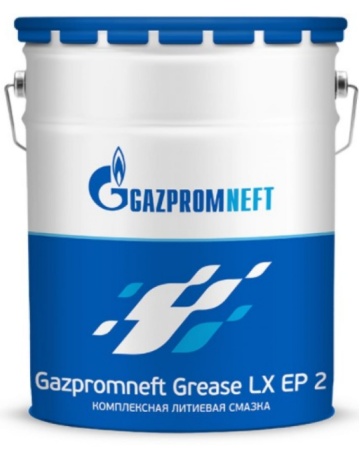 Смазка высокотемпературная  18кг Grease LX EP 2 синяя Gaspromneft 