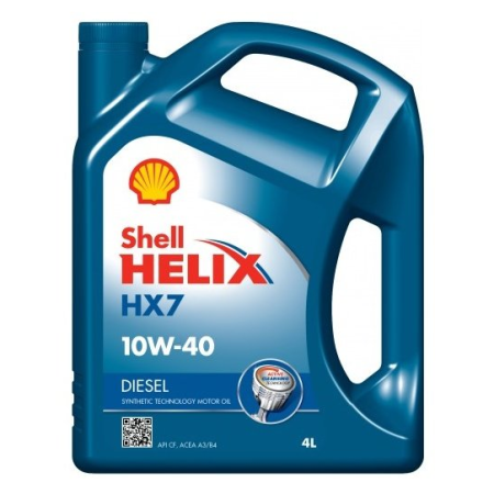 SHELL Helix Diesel HX7 10w40 п/с 4л (4)