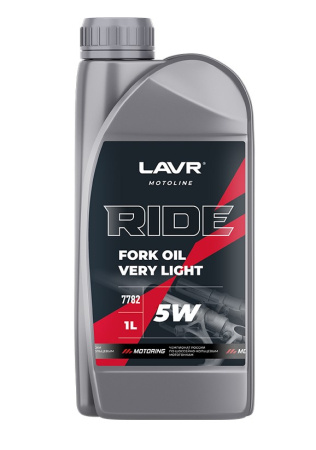 Масло вилочное Ride Fork oil 5W 1л LN7782 (16) LAVR MOTO