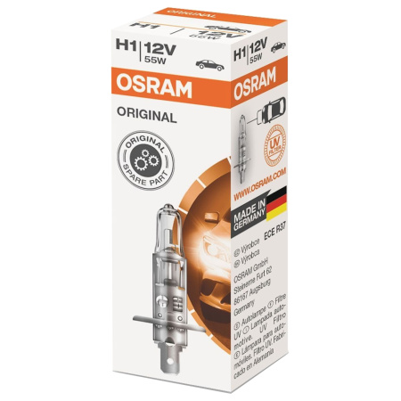 Лампа Osram H1 12V55W  P14.5s 64150