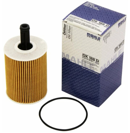 KNECHT/MAHLE OX 188D Фильтр масляный VAG 03- 1.9/2.0TDI(HU7197X)