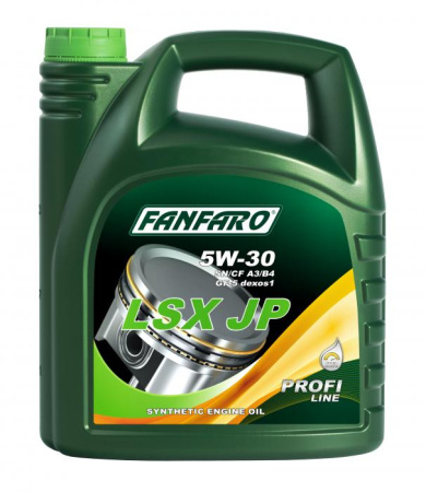 Fanfaro 6703 LSX JP SAE 5w30 API SN/SM/CF 4л (пластик) (4)