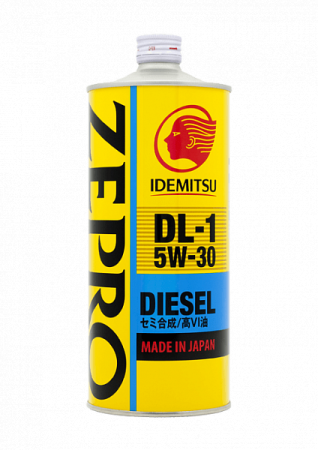 IDEMITSU ZEPRO DIESEL DL-1 5W30 C2-08 1л п/синт (20)