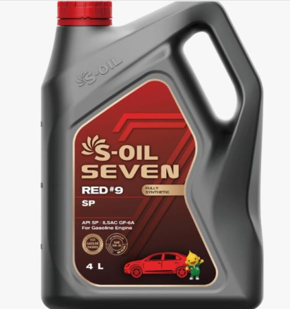 S-OIL 7 RED#9 SP/SN Plus 0w-30 4л.синтетика (4)