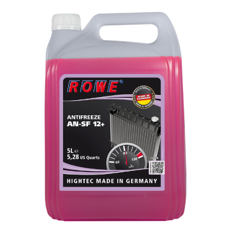 Охлаждающая жидкость ROWE HIGHTEC ANTIFREEZE AN G12+ (5л) (КОНЦЕНТРАТ)