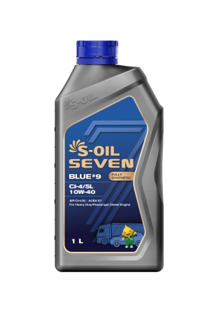 S-OIL 7 BLUE#9 CI-4/SL 10w-40 1л (12)
