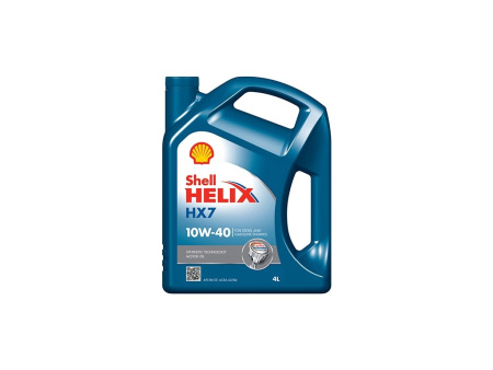 SHELL Helix HX7 10W40 п/с 4л (4)