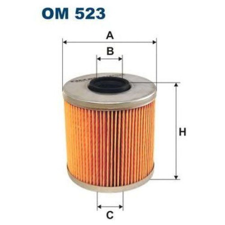OM 523 Фильтр масляный (HU921X)