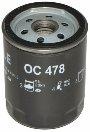 KNECHT/MAHLE OC 478 Фильтр масляный (W71283)
