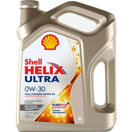 SHELL Helix Ultra ECT 0W30 C2/C3 4л (4)