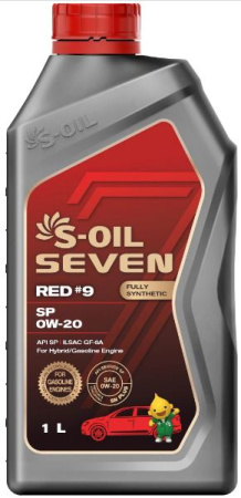 S-OIL 7 RED#9 SP 0w-20 1л.синтетика (12)