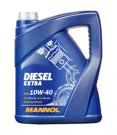 MANNOL 7504 Diesel Extra 10w40 5л п/с (4)
