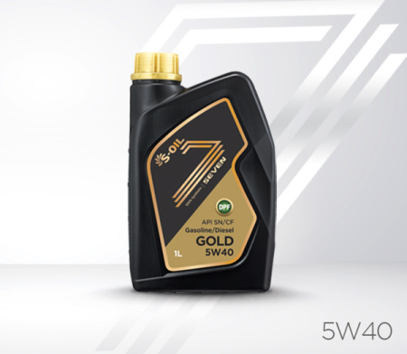 S-OIL 7 GOLD#9 C3 SN/CF 5w-40 3.5л.синтетика (4)