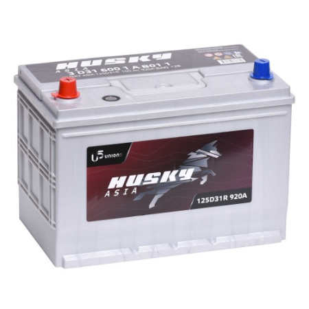 Аккумулятор HUSKY ASIA 6СТ - 100 п.п. 920А(125D31LR)
