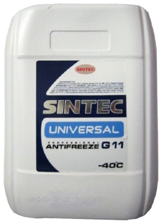 Sintec Антифриз Universal синий 10кг (2)