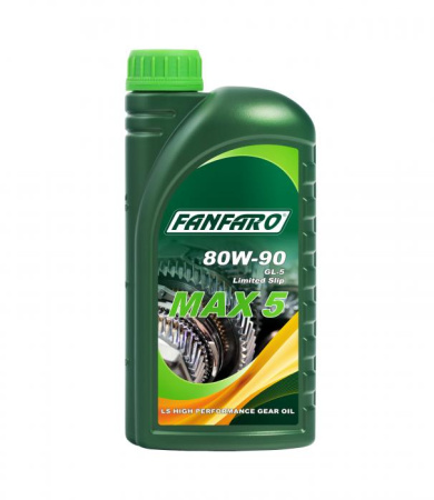 Fanfaro 8703 MAX 5 SAE 80w90 API GL5 1л (пластик) (20)
