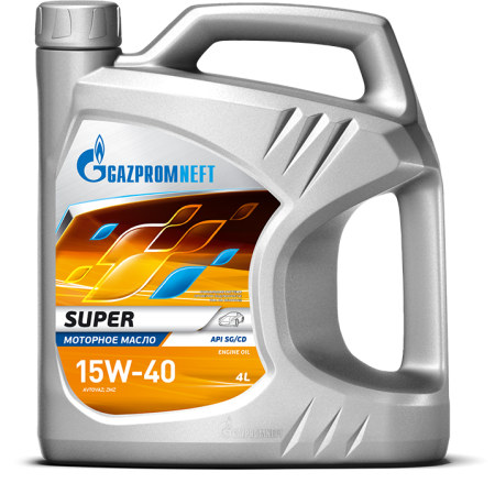 Gazpromneft Super 15w40 SG/CD 4л мин (3)