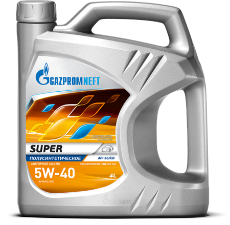 Gazpromneft Super 5w40 4л п/с (3)