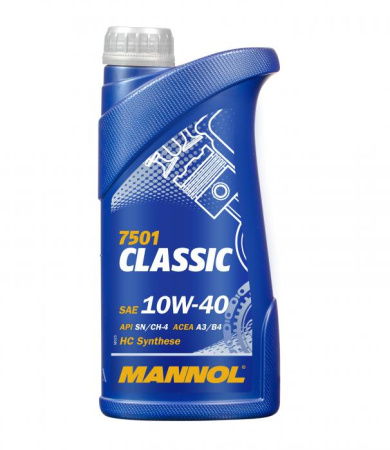 MANNOL 7501 Classic 10w40 п/с 1л (20)
