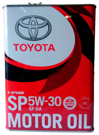 TOYOTA 5W30 SP/GF-6A 4л ж/б 08880-13705 (4)