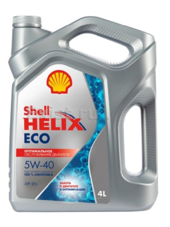 SHELL Helix ECO 5W40 4л (4)