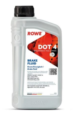 Жидкость тормозная ROWE HIGHTEC Brake Fluid DOT 4 СН 1л (12)