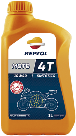 REPSOL MOTO SINTETICO 4T 10W40 1л