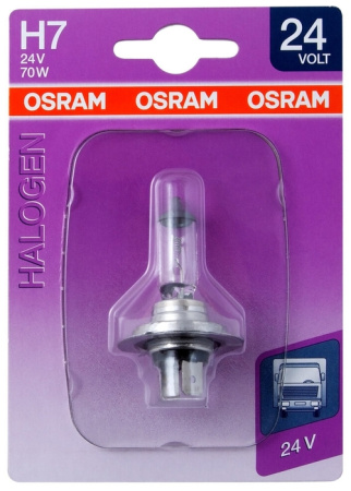 64215 лампа H7 70W 24v OSRAM