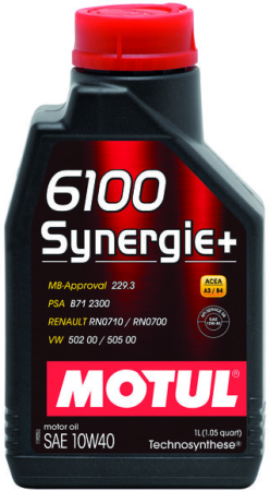 MOTUL 6100 Synergie Plus 10w40 1л (12)