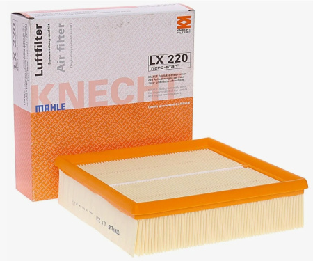 KNECHT/MAHLE LX 220  Фильтр воздушный (C22117)(заменаLX470)