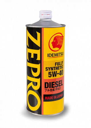 IDEMITSU ZEPRO DIESEL F-S CF 5W40 1л синт (20)