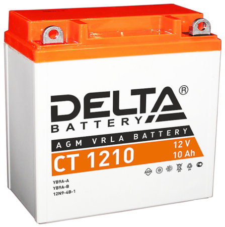 10 Аккумулятор (мото) DELTA 1210 СТ п.п.