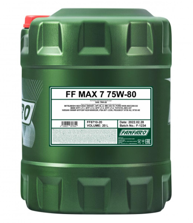 Fanfaro 8710 MAX 7+ SAE 75w80 GL4 синт.1л РОЗЛИВ