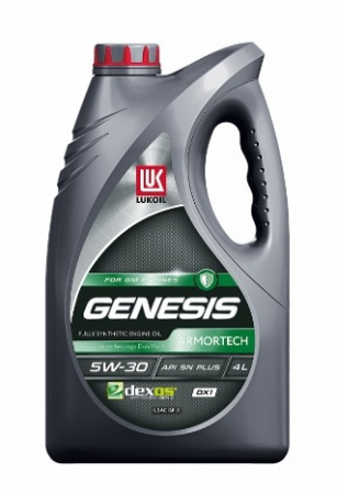 ЛУКОЙЛ GENESIS ARMORTECH DX1 5w30 синт. 4л (4)/(180)