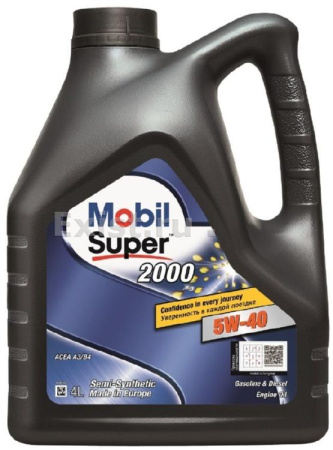 MOBIL Super 2000 X3 5w40 4л (4)