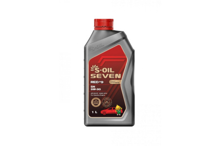 S-OIL 7 RED#9 SN 5w-30 1л.синтетика (12)
