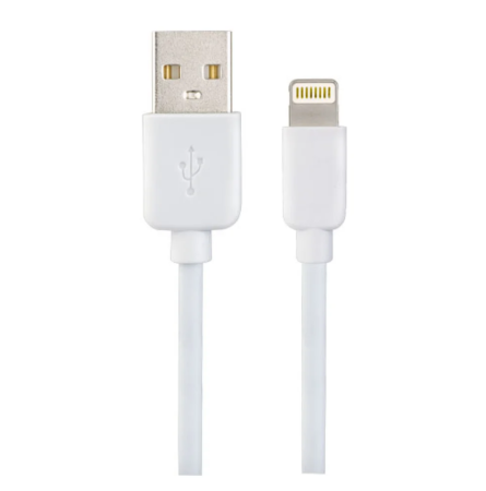 Кабель 8 PIN (Lightning iphone 6-8) USB (1м) белый I4604 бокс PERFEO