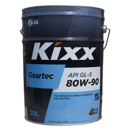 KIXX Geartec GL-5 80W-90 20л (1)