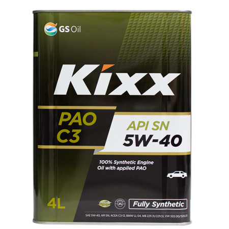 KIXX PAO SN/CF/C3 5w40 4л (4)