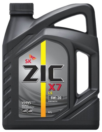 ZIC X7 LS 5W30 4л синт (4)
