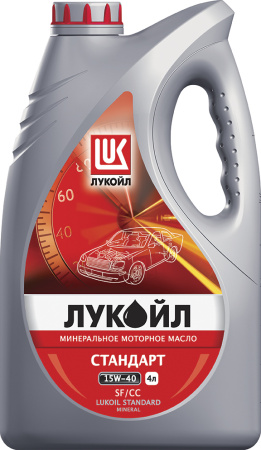 ЛУКОЙЛ Стандарт 15w40 мин. 4л (4)/(180)