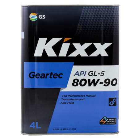 KIXX Geartec GL-5 80W-90 4л (4)