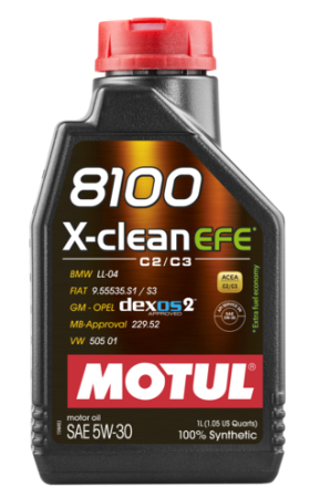 MOTUL 8100 X-clean EFE С2/С3 5w30 1л (12)