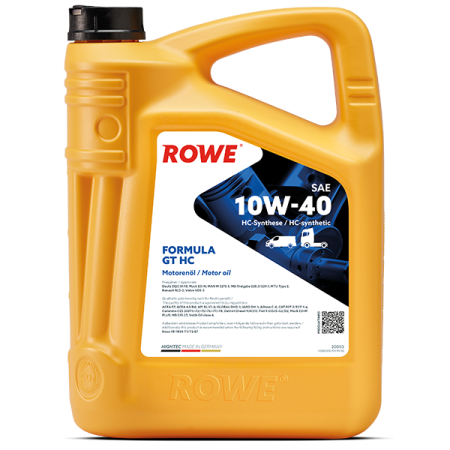 ROWE HIGHTEC FORMULA GT SAE 10W-40 HC 5л (4)