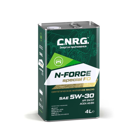 C.N.R.G. N-Force Special FO 5w-30 SN/CF:A5/B5 4л (4)