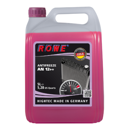 Охлаждающая жидкость ROWE HIGHTEC ANTIFREEZE AN G12++ (5л) (КОНЦЕНТРАТ)