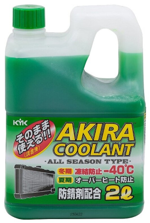 Антифриз Akira Coolant -40 / зеленый всесезонный 2л (12)